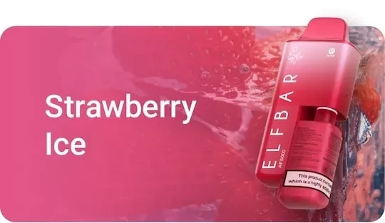 efbar AF5000 Strawberry Ice