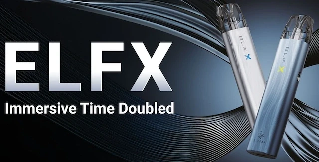 Elfx Pod set geräte in zwei unterschiedlichen Farben