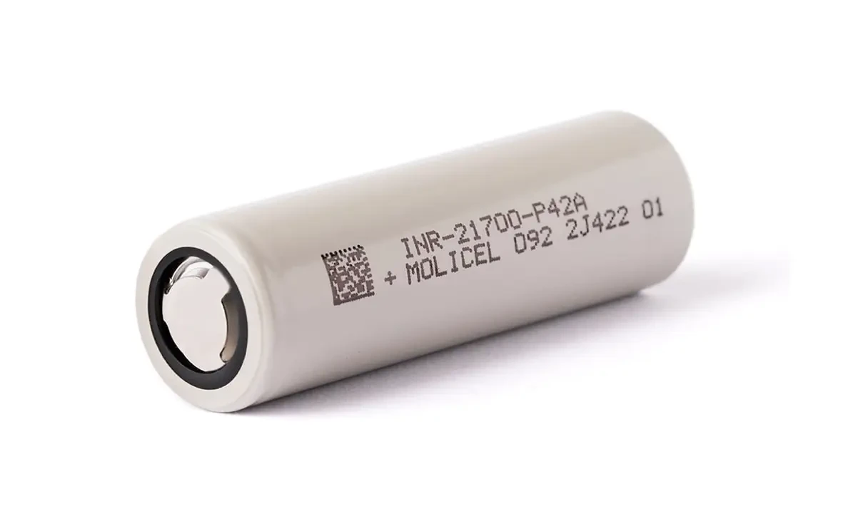 Typischer Akku mit 21700er Bauform