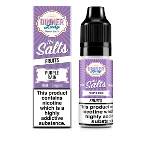 Dinner Lady Salt Nic - Purple Rain