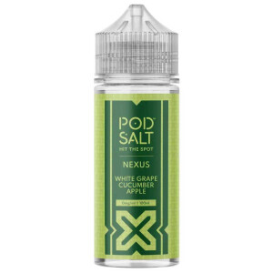 Podsalt Nexus White Grape Cucumber Apple - 100ml Shortfill