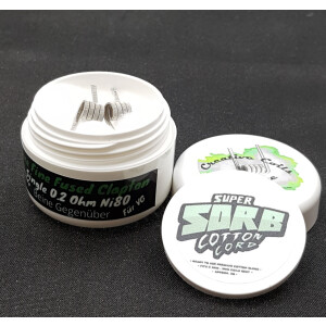 Creative Coils - 3 Core FFC für VG - NI80 - 0.2 Ohm