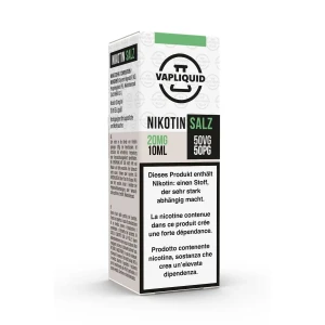 Vapliquid Niksalz Shot 50/50 20mg