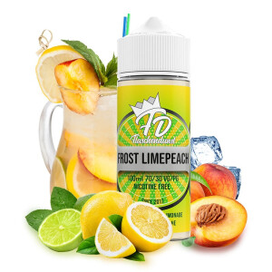 Flaschendunst  - Frost Limepeach - 100ml Shorfill
