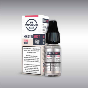 Vapliquid Nikotin Shot - 80/20 - 18mg