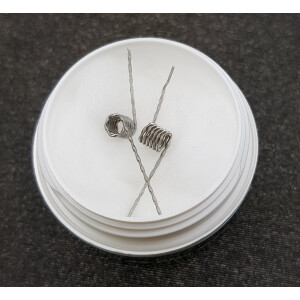 Creative Coils - MTL Fine Fused Clapton Twist NI80 - 0.85Ohm