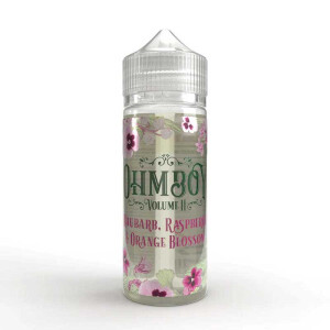 Ohm Boy - Rhubarb, Raspberry & Orange Blossom - 100ml...