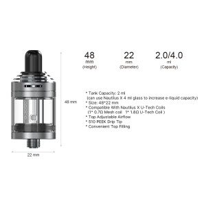 Aspire Nautilus XS Verdampfer