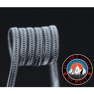 Sunset Coils - Staggered Fused Clapton / MTL