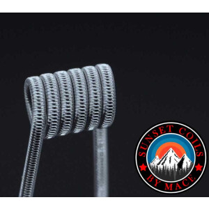 Sunset Coils - Staggered Fused Clapton / DL