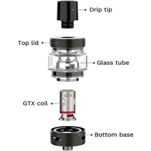 Vaporesso GTX Tankverdampfer - 22mm