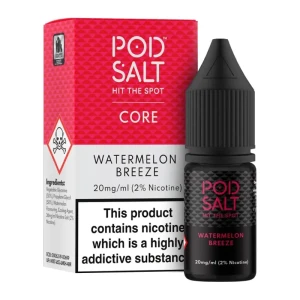 Pod Salt - Watermelone Breeze - 10ml NicSalt