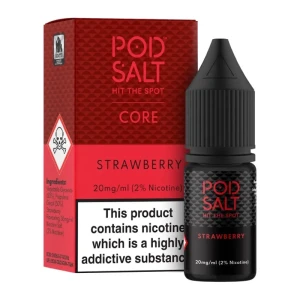 Pod Salt - Strawberry - 10ml NicSalt