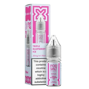 Pod Salt - Triple Raspberry Ice - 10ml NicSalt