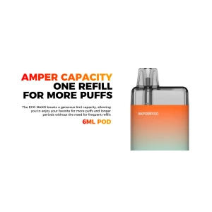Vaporesso Eco Nano mit Pod mit 6ml Volumen