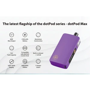 Dotmod Dotpod Max Features