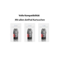 Dotmod dotPod lite - die kompatiblen Pods