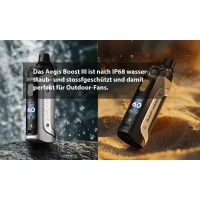 Geekvape Aegis Boost 3  Pod Set mit ip68 Schutzklassse