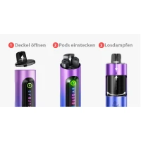 Elfbar 4In1 Hybrid Vape - Kurzanleitung