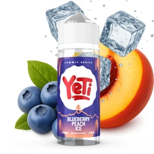 Yeti Summit Blueberry Peach Ice - 100ml Shortfill