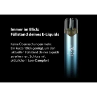 Elfbar 1000 Einweg Vape - durchsichtiger Tank
