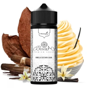 Omerta - Bisha Vanilla Custard Cigar - 80ml Shortfill