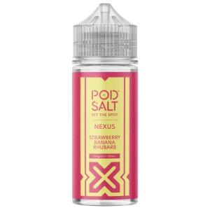 Podsalt Nexus Strawberry Banana Rhubarb - 100ml Shortfill