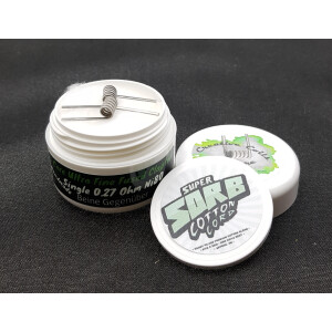 Creative Coils - 3 Core Ultra Fine Fused Clapton  - NI80...