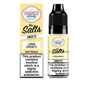 Dinner Lady Salt Nic - Lemon Sherbet