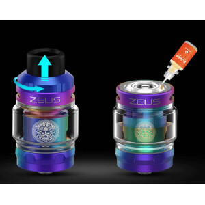 Geekvape Aegis X Kit mit Zeus Sub Ohm Tank