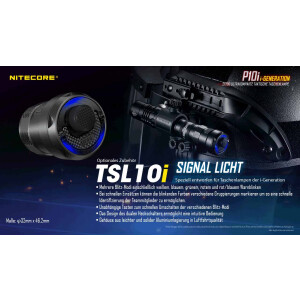 NiteCore P10i inkl. Akku - 1800 Lumen
