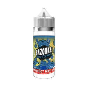 Bazooka Blue Raspberry Sour Straws - 100ml Shortfill