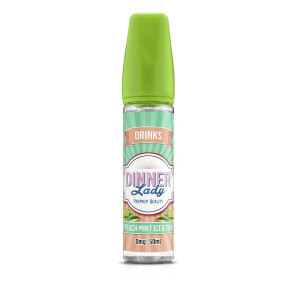 Dinner Lady Drinks - Peach Mint Iced Tea  - 50ml Shortfill