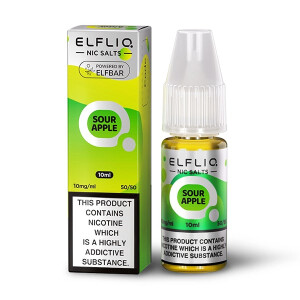 Elfbar - Elfliq Nic Salt - Sour Apple -10ml