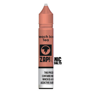 ZAP! Peach Ice Tea - Nic Salt