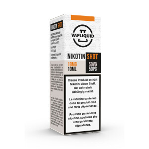 Vapliquid Nikotin Shot - 50/50 18mg