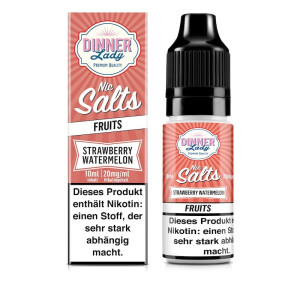 Dinner Lady Salt Nic - Strawberry Watermelon