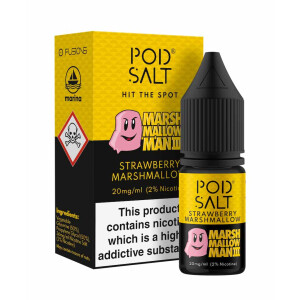 Pod Salt - Marshmallow Man III Strawberry - 10ml - NicSalt