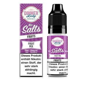 Dinner Lady Salt Nic - Fruit Mix