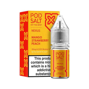 Pod Salt - Mango Strawberry Peach - 10ml - NicSalt
