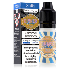 Dinner Lady Salt Nic - Caramel Tobacco