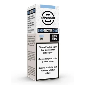 Vapliquid Shot ohne Nikotin 50/50