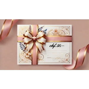 Geschenk Gutschein 50,-