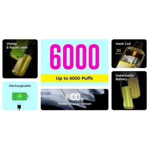 Lost Mary BM6000 Hybrid Vape