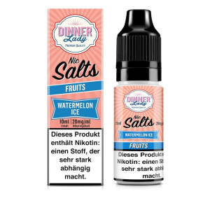 Dinner Lady Salt Nic - Watermelon Ice