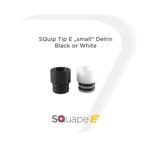 SQuip Tip E "small" Delrin Black or White