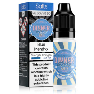 Dinner Lady Salt Nic - Blue Menthol