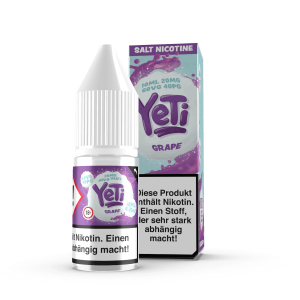 Yeti Salt - Grape - 10ml Nikotinsalz
