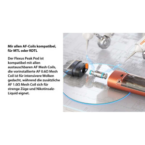 Aspire Flexus Peak Pod Set