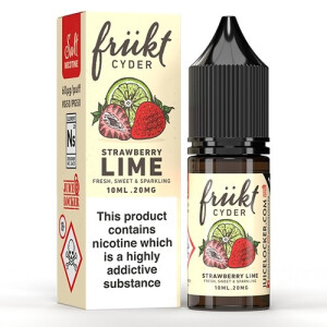 Frükt Cyder - Strawberry Lime - 10ml Nic Salt